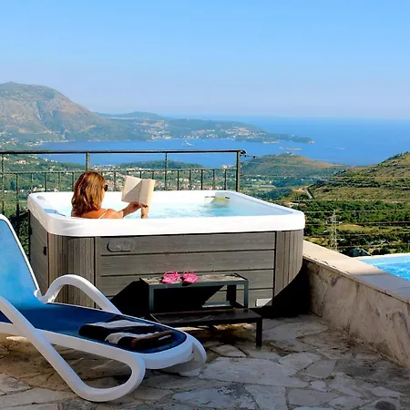 Apartman Luxury Goja With Private Pool And Jacuzzi Near Dubrovnik *
